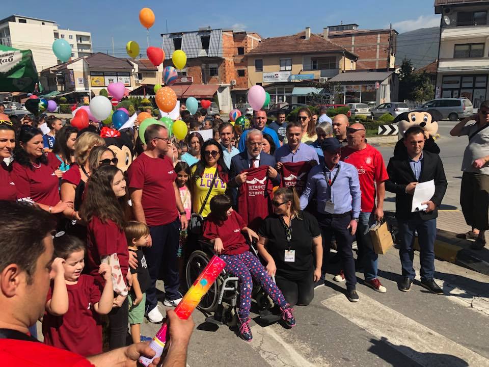 Градоначалникот Медат Куртовски учествуваше на маршот “Штафета на Еднаквоста”